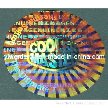 Laser Hologram Sticker for Custom Design